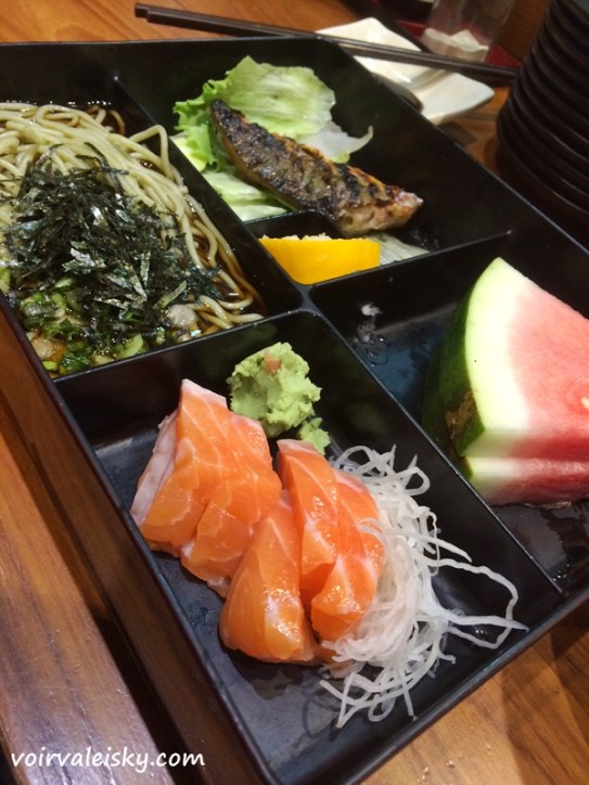 koh's grill and sushi bar bento set 1